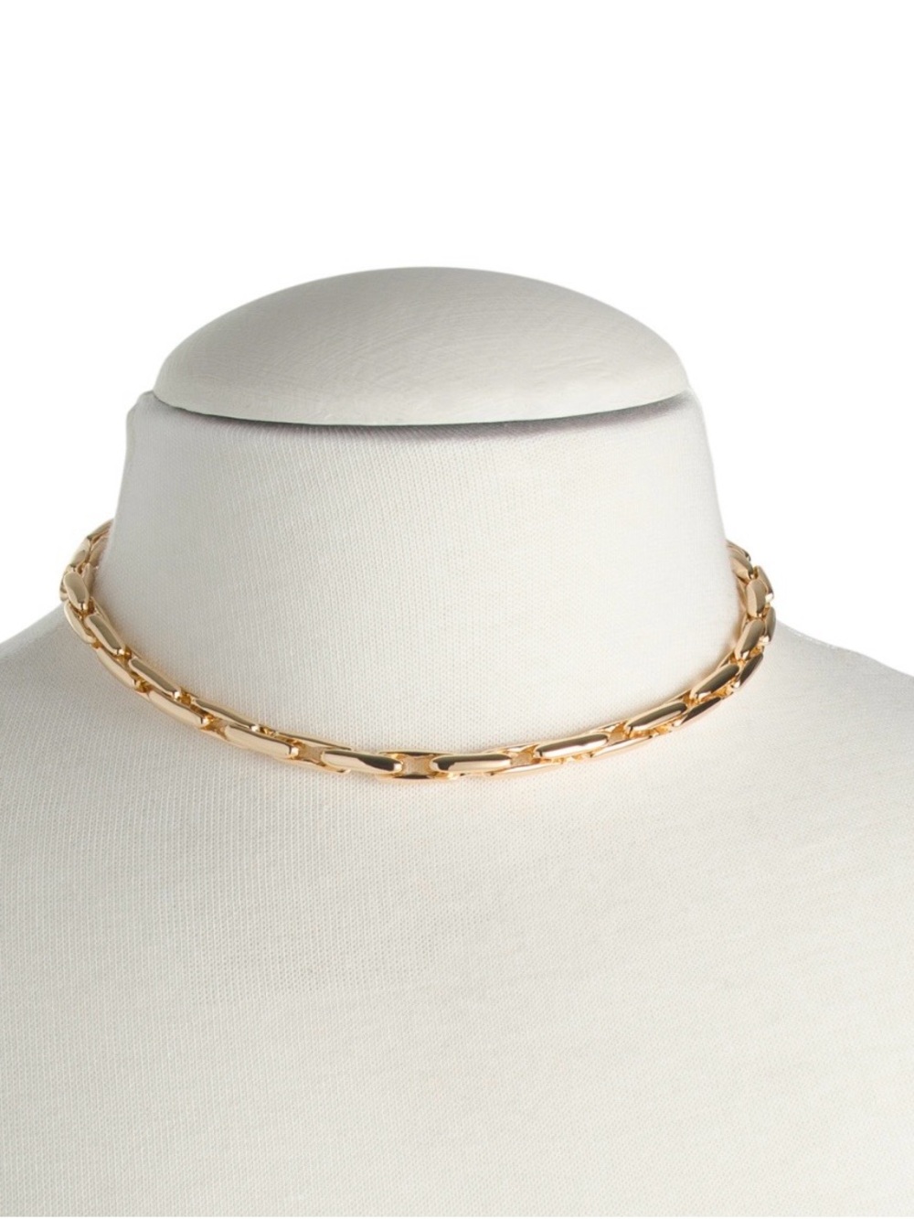 Rebecca Minkoff Goldtone Link Choker Necklace